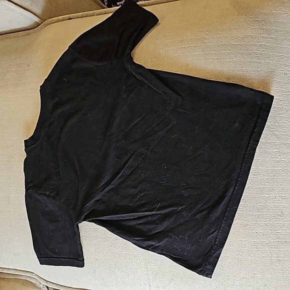 Black Jack-O-Lantern Graveyard Scene T-Shirt Size M Tote E - Picture 2 of 4